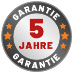 5 Jahre Garantie